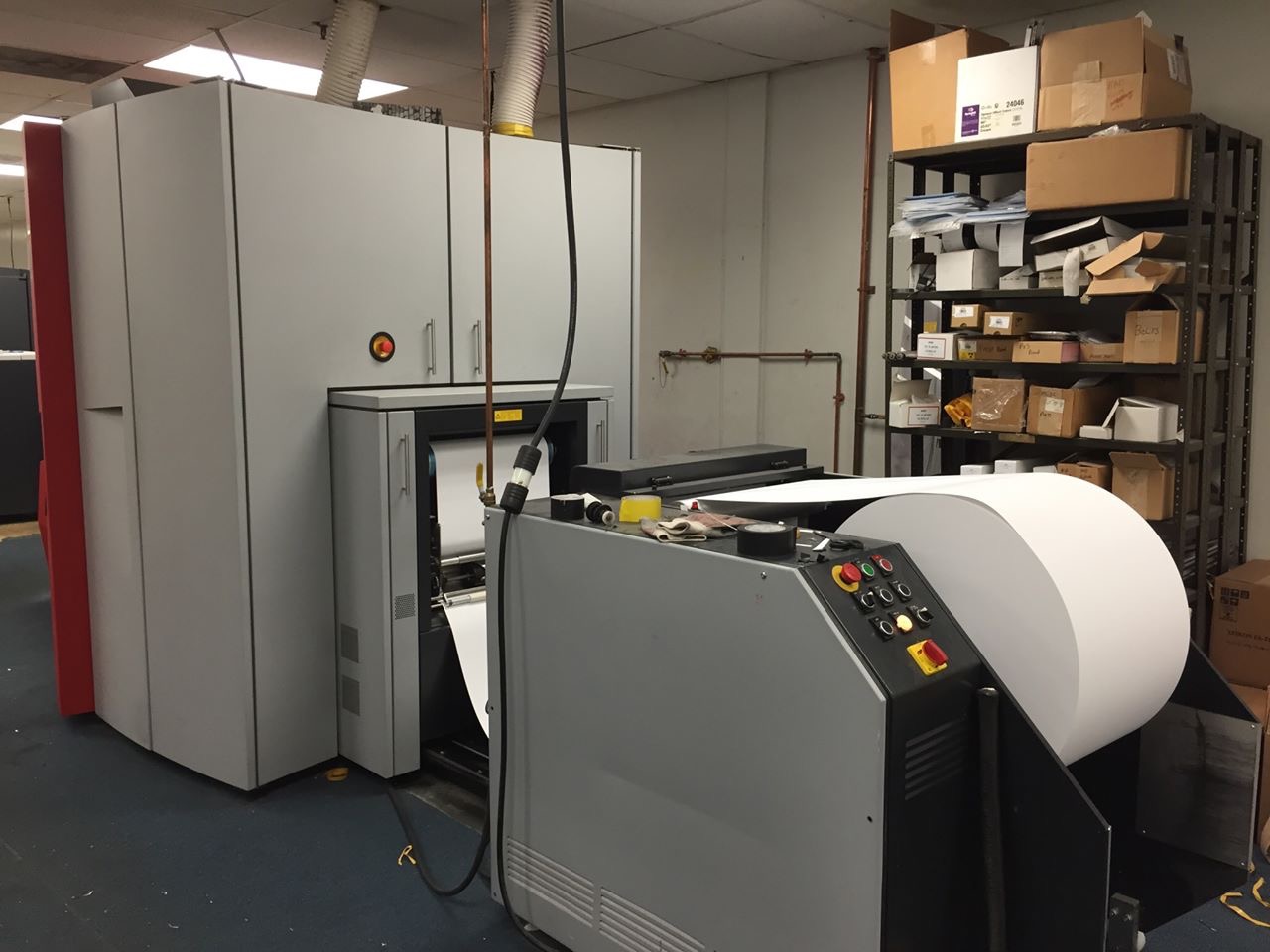 Used Xeikon Roll Fed Press | Buy Refurbished Equipment | Zarcorp.com