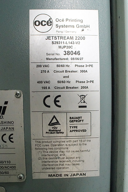 Canon Océ Jetstream 2200 Printer