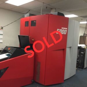 SOLD - Xeikon 5000 Roll Fed Press - Pre-Owned