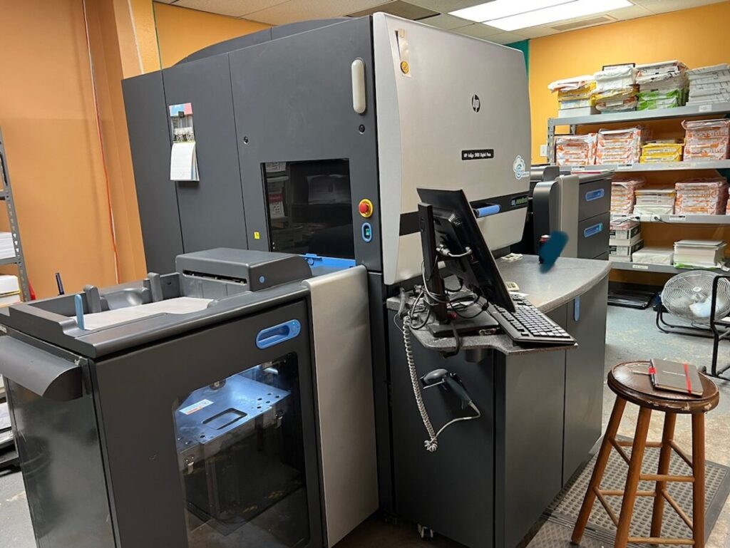 Used HP Indigo 5900 Digital Press Buy Refurbished Equipment