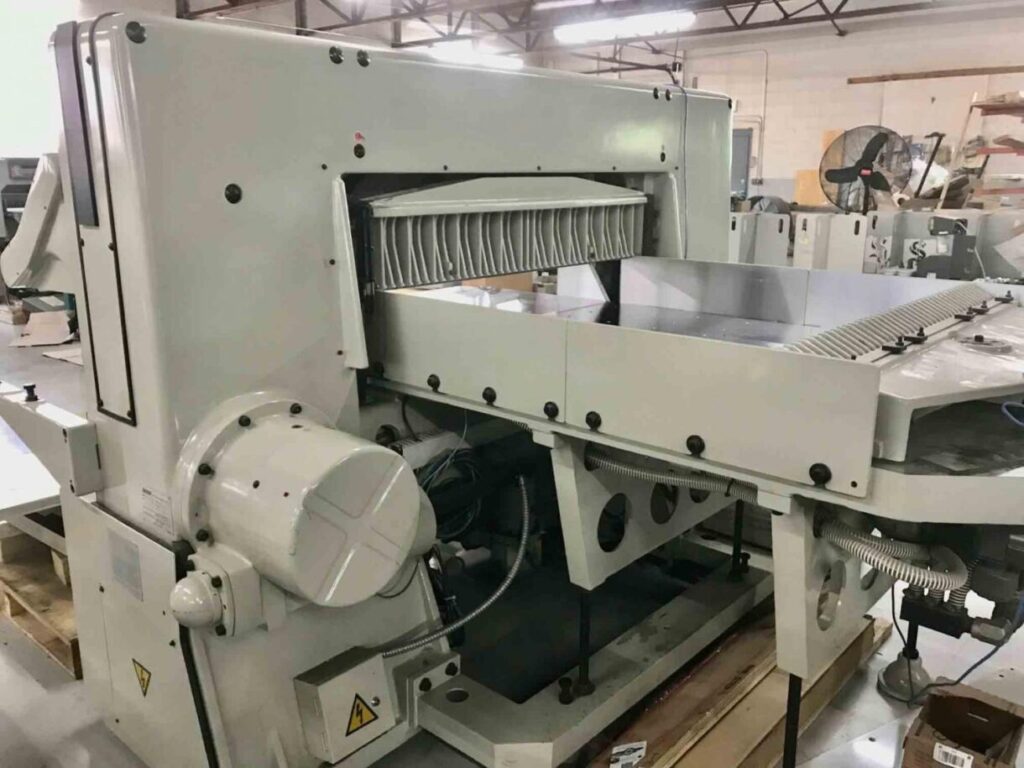 Saber 116 Programmable Paper Cutter Buy Refurbished Equipment