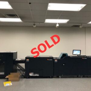 Used 2018 CP Bourg Right to Left BM-e Booklet Maker - SOLD