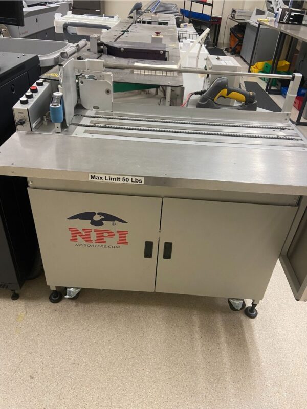 Used 2018 NPI OMEGA BW Letter Mail OCR Outgoing Sorter Buy