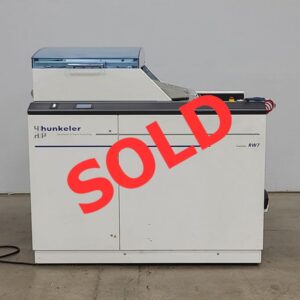 SOLD - Hunkeler RW7 Rewinder – Efficient, Heavy-Duty Paper Processing Solution