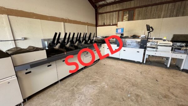 SOLD - 2009 Pitney Bowes FPS12 Inserter with Split Drive (SD) and Sheet Feeder