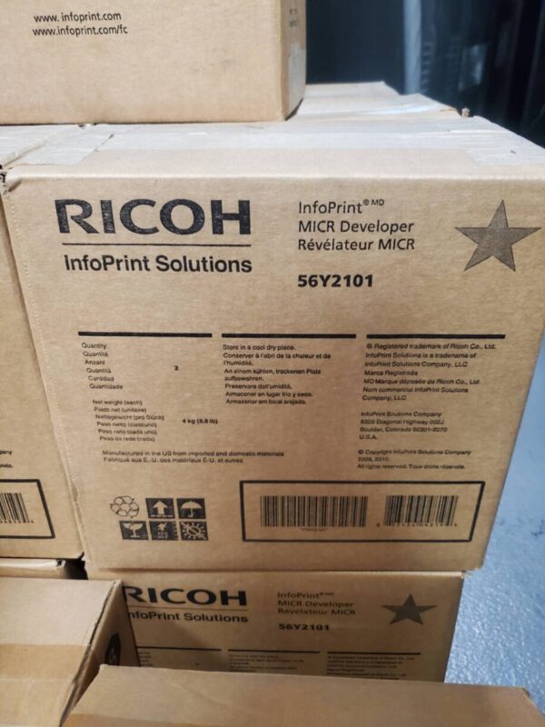 Unopened Ricoh InfoPrint 4100 MICR Developer #56Y2101 - For Sale