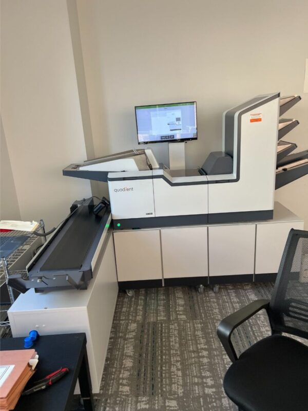 Used 2020 Quadient DS-180i Folder Inserter - For Sale - Image 2