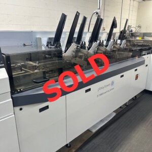 SOLD - 2022 Pitney Bowes DI™2000 Inserter - (AKA Rival) - Low Usage - Windows 10 - 4 Full Servo Friction Feeders - 2D Camera Scanner - High Capacity Sheet Feeder