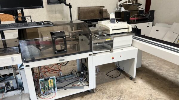 Refurbished 2014 Pitney Bowes DI2000 Inserting System (aka BlueCrest Rival) - 2 Station Chassis, 10x13 Front Table, Turnover Module - Image 4