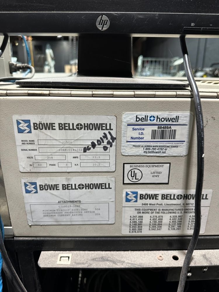 Bell & Howell JetStar 1500 48-Bin Sorter - For Sale - Image 3