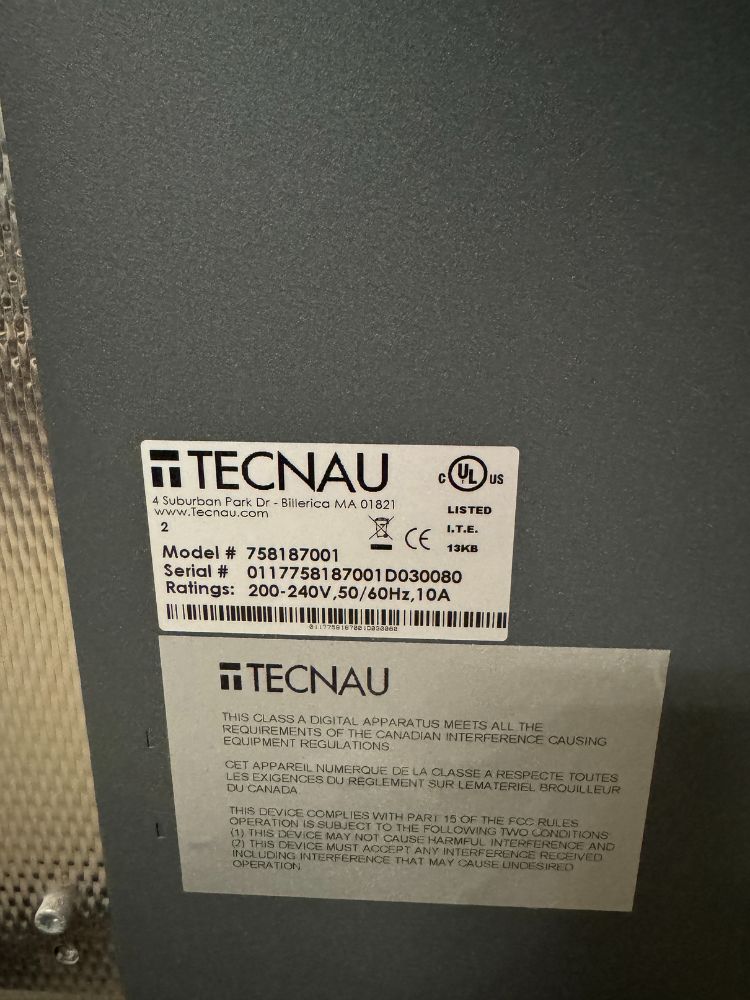 Used Tecnau R9 Rewinder – Tested & Refurbished – 90-Day Parts Warranty – Serial #30080 - Image 2