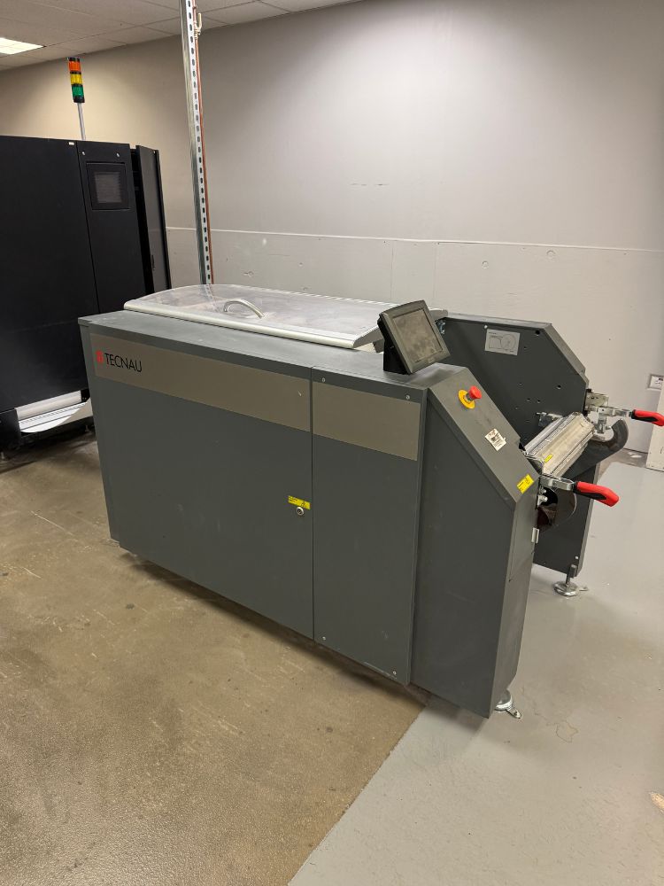 Tecnau U9 Unwinder Serial #30145 – Tested & Refurbished – 90-Day Parts Warranty – High-Speed Roll Feed System For Sale