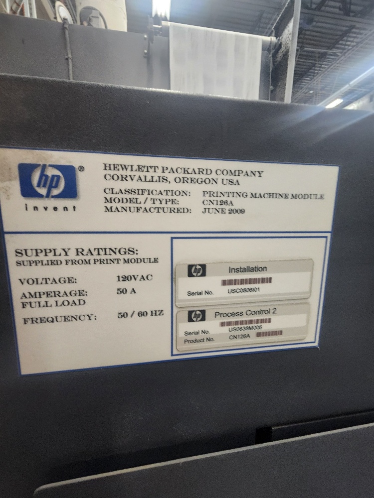 Used HP PageWide Web Press T300 – 30" High-Speed Inkjet Web Press - For Sale - Image 10