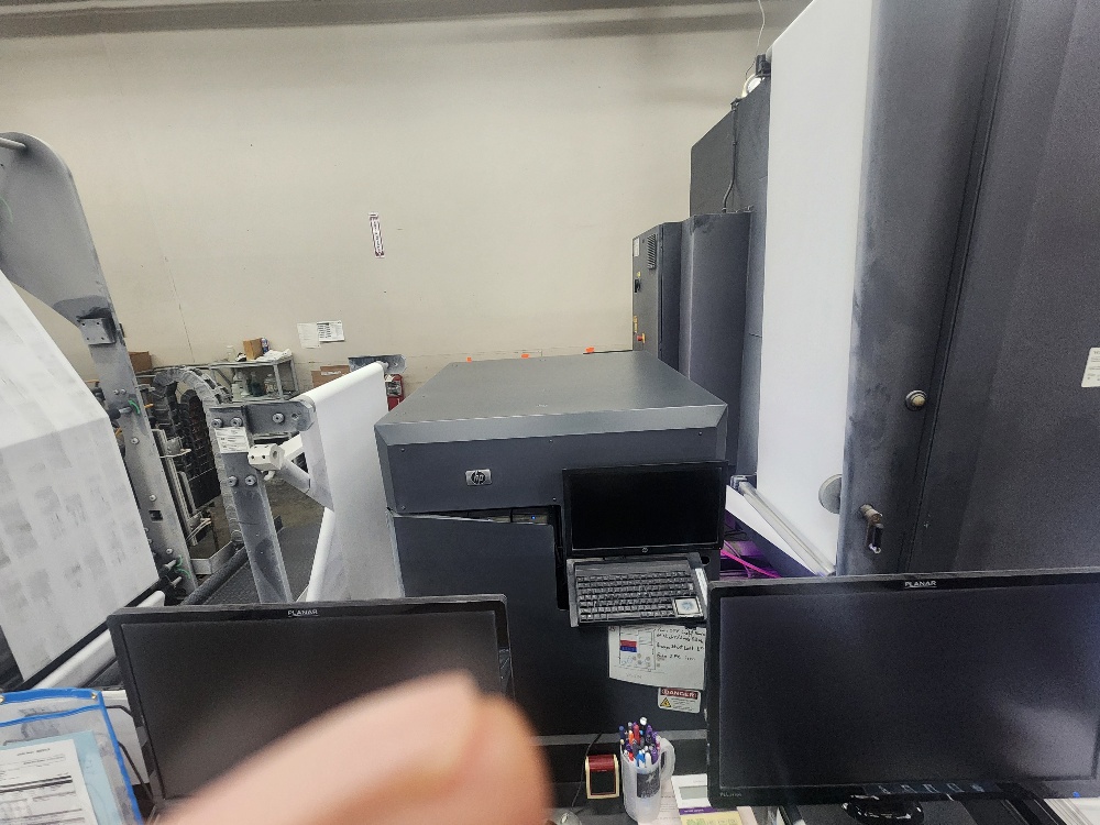 Used HP PageWide Web Press T300 – 30" High-Speed Inkjet Web Press - For Sale - Image 6