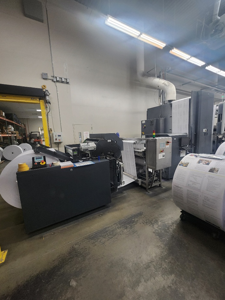 Used HP PageWide Web Press T300 – 30" High-Speed Inkjet Web Press - For Sale - Image 8