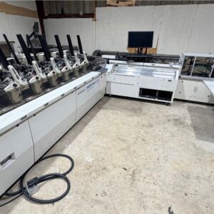 BlueCrest Mailstream Productivity Series MPS 22K Inserter System with Hunkeler UW6, 50K Cutter, DirectView & Cognex Integrity – Tested & Refurbished