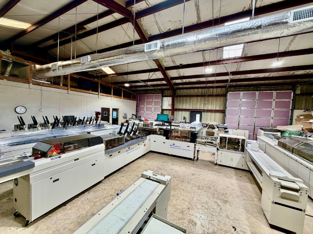 Refurbished BlueCrest MSE Mailing Inserter with Cognex Camera and Automatic Buckle Chutes - Image 5