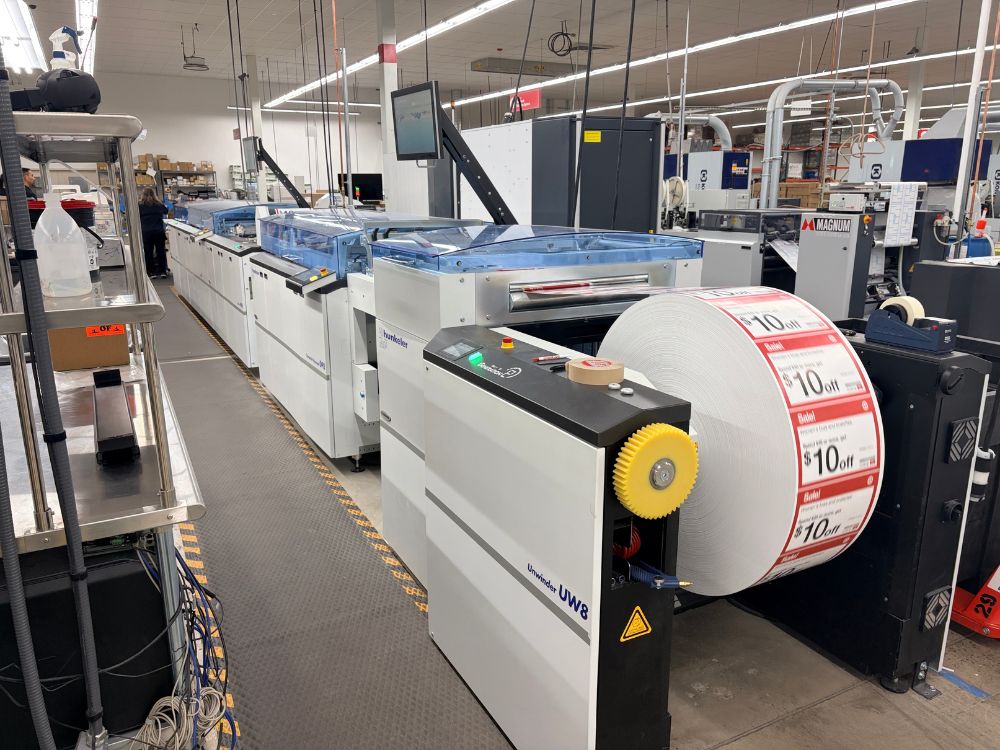 Complete Hunkeler DP8 Dynamic Roll-to-Sheet Finishing Line (2024) - Image 6