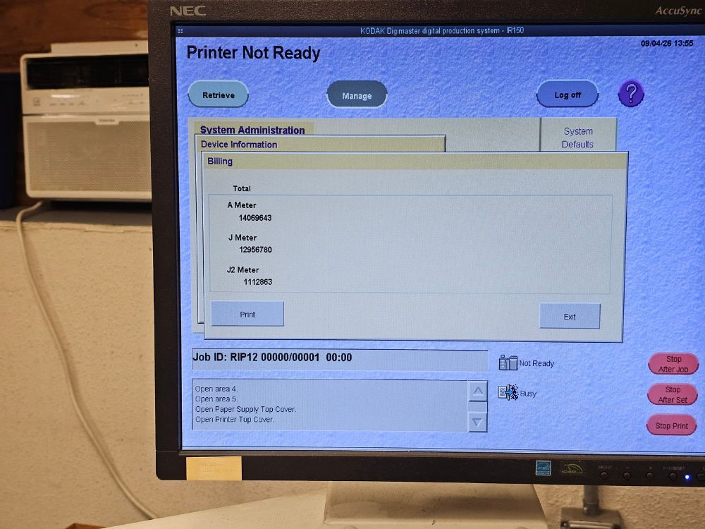 Used Kodak Digimaster EX150 Production Printer - Image 5