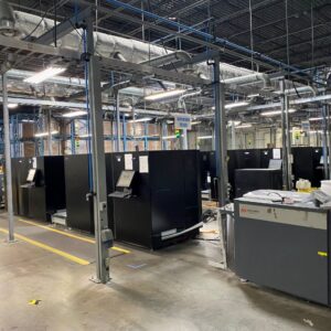 Used Ricoh InfoPrint 5000 GP 5101 AD3/AD4 Continuous-Feed Inkjet System for Sale